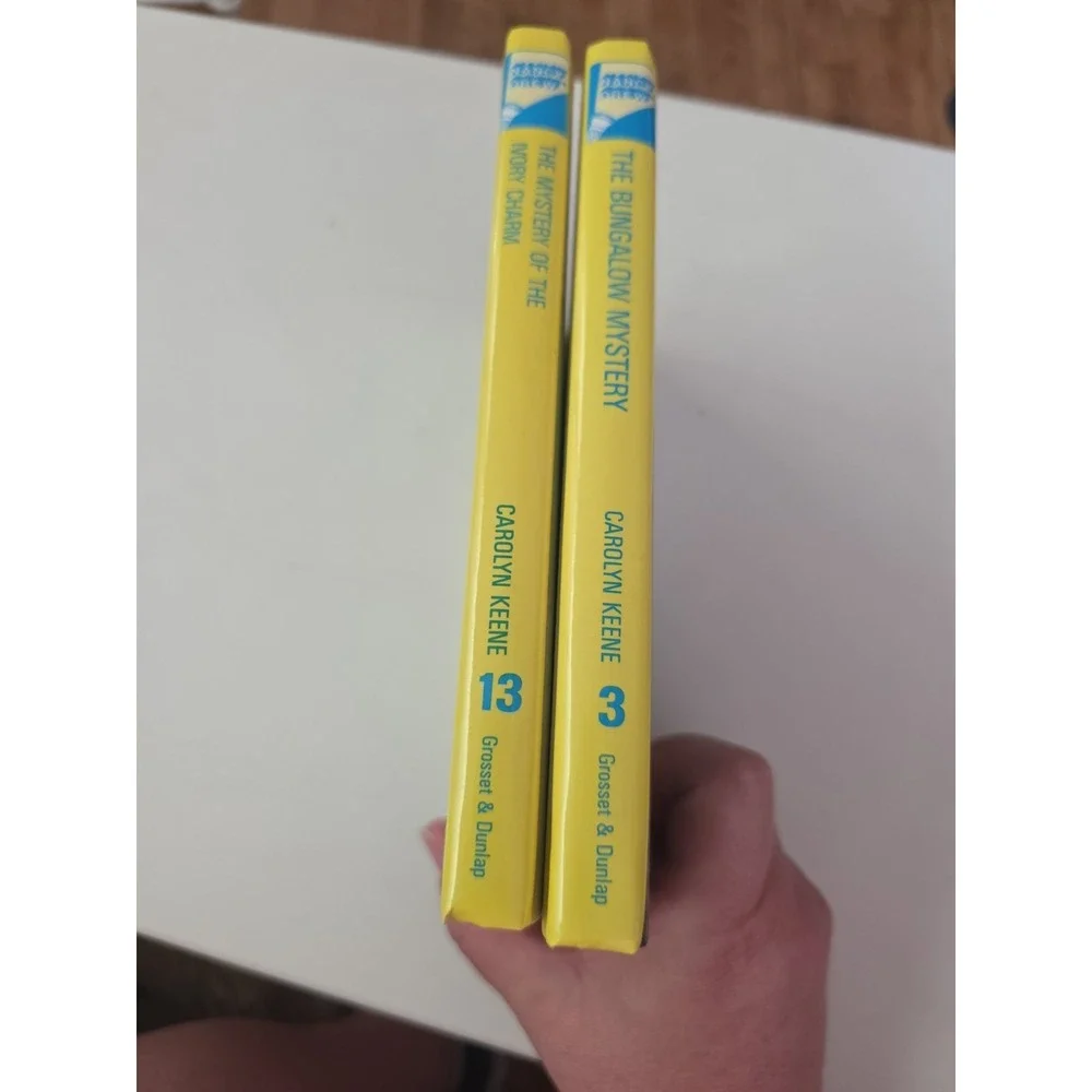 Nancy Drew Mystery Stories Hardcover Books 3, 13 1988